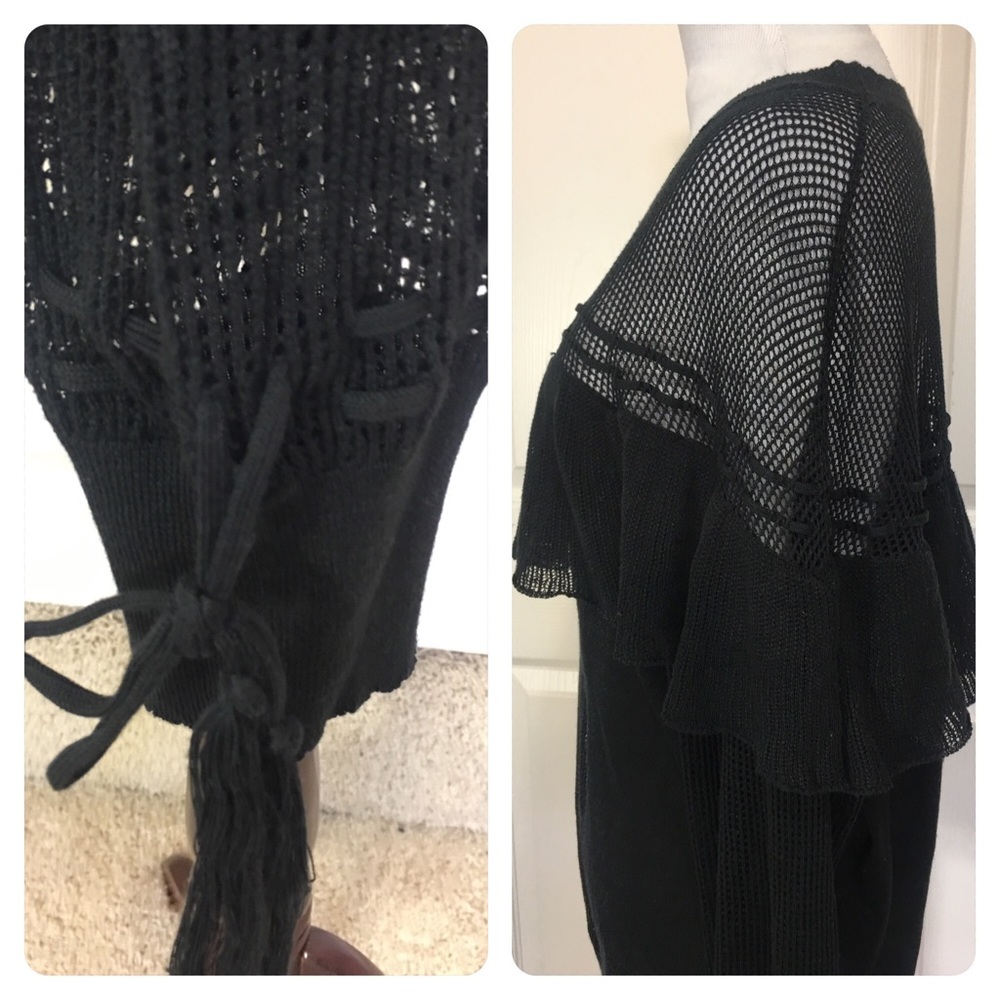 NWT! Wildfox Women's Mirage Sweatshirt Black - Picture 4 of 6